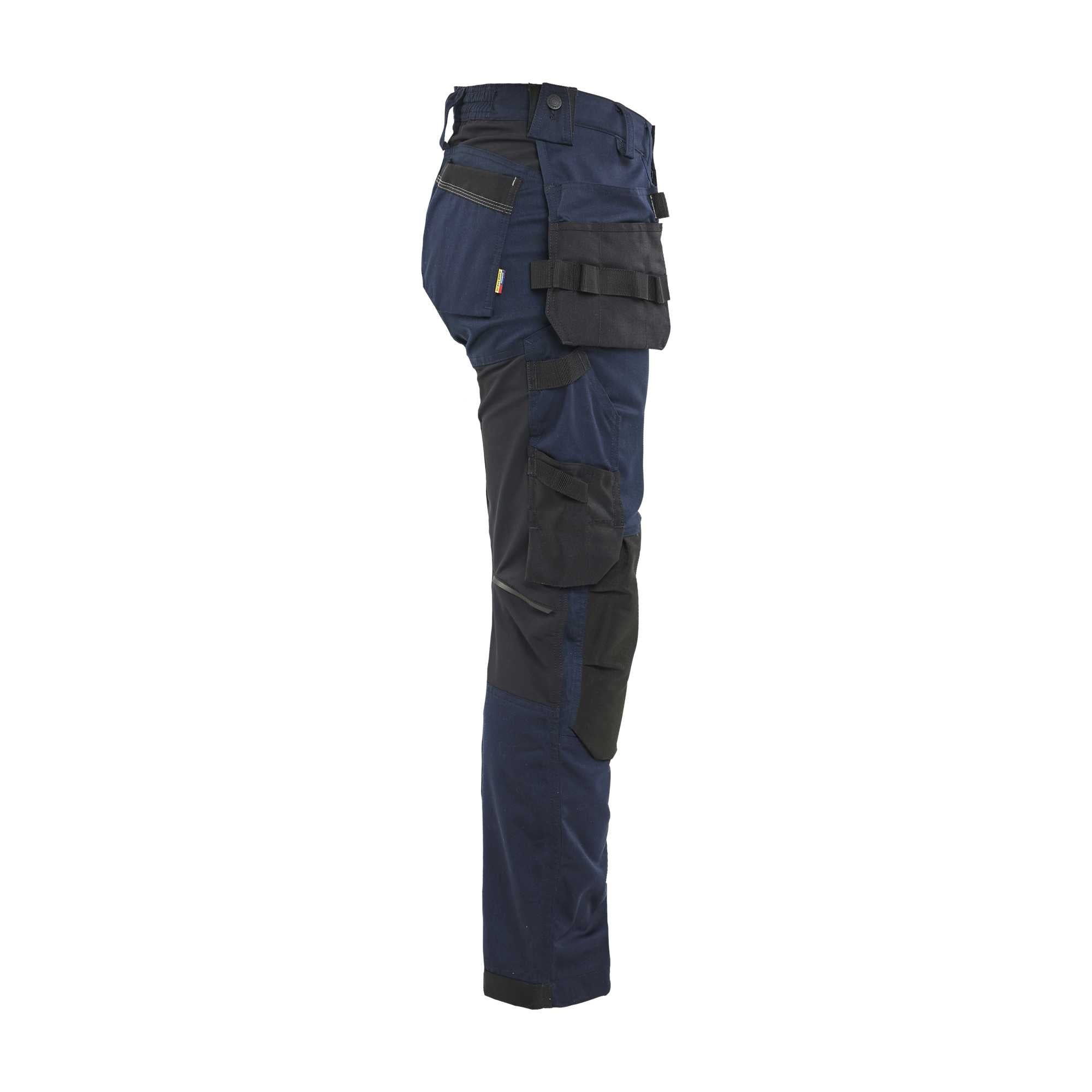 BLAKLADER 71321832 Women's Craftsman Trousers With Stretch Work Trousers Women - twill fabric